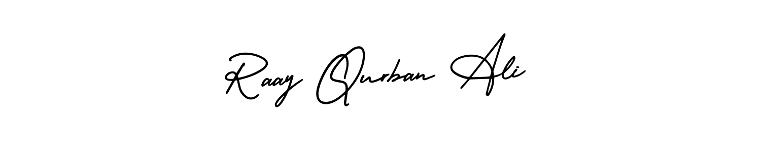 AmerikaSignatureDemo-Regular is a professional signature style that is perfect for those who want to add a touch of class to their signature. It is also a great choice for those who want to make their signature more unique. Get Raay Qurban Ali name to fancy signature for free. Raay Qurban Ali signature style 3 images and pictures png