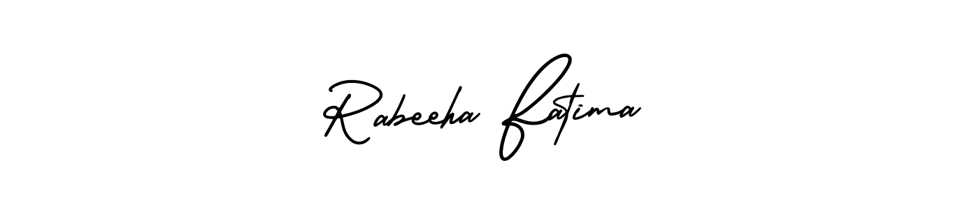 Best and Professional Signature Style for Rabeeha Fatima. AmerikaSignatureDemo-Regular Best Signature Style Collection. Rabeeha Fatima signature style 3 images and pictures png