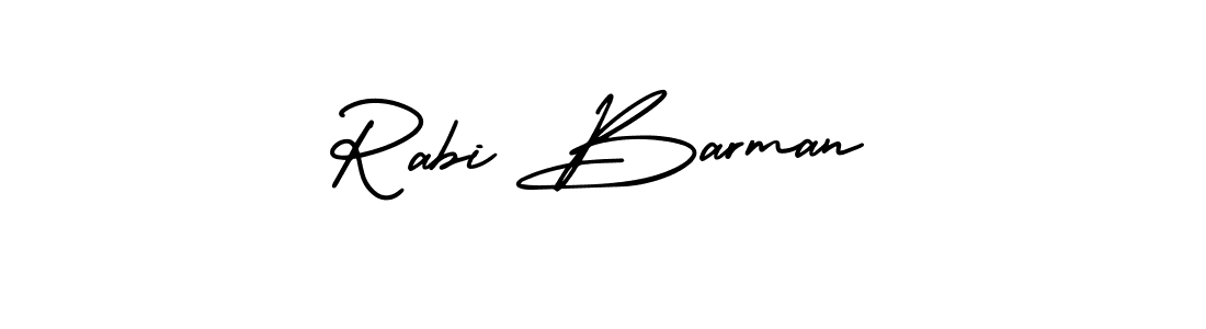 Also we have Rabi Barman name is the best signature style. Create professional handwritten signature collection using AmerikaSignatureDemo-Regular autograph style. Rabi Barman signature style 3 images and pictures png