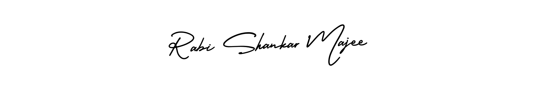 Design your own signature with our free online signature maker. With this signature software, you can create a handwritten (AmerikaSignatureDemo-Regular) signature for name Rabi Shankar Majee. Rabi Shankar Majee signature style 3 images and pictures png