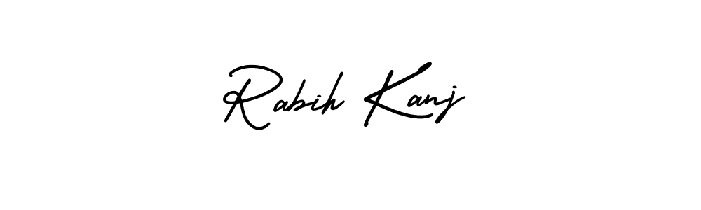 Rabih Kanj stylish signature style. Best Handwritten Sign (AmerikaSignatureDemo-Regular) for my name. Handwritten Signature Collection Ideas for my name Rabih Kanj. Rabih Kanj signature style 3 images and pictures png