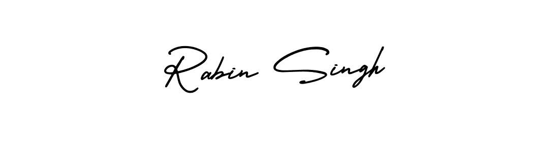 Also You can easily find your signature by using the search form. We will create Rabin Singh name handwritten signature images for you free of cost using AmerikaSignatureDemo-Regular sign style. Rabin Singh signature style 3 images and pictures png