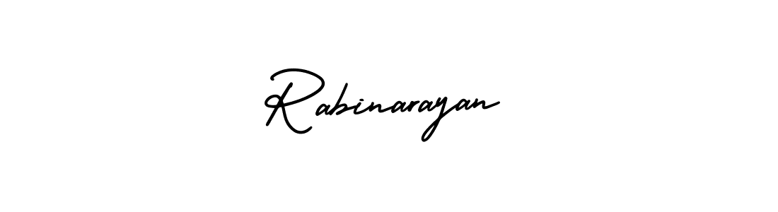 Rabinarayan stylish signature style. Best Handwritten Sign (AmerikaSignatureDemo-Regular) for my name. Handwritten Signature Collection Ideas for my name Rabinarayan. Rabinarayan signature style 3 images and pictures png