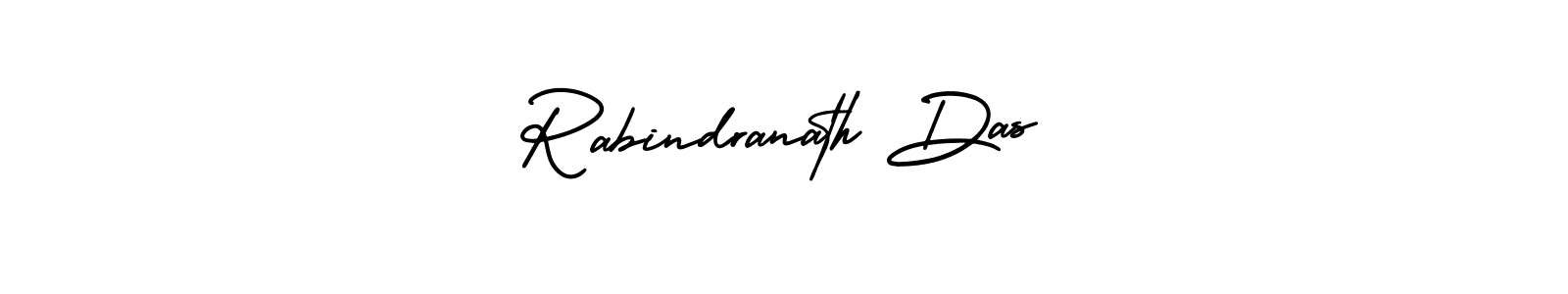 Make a beautiful signature design for name Rabindranath Das. With this signature (AmerikaSignatureDemo-Regular) style, you can create a handwritten signature for free. Rabindranath Das signature style 3 images and pictures png