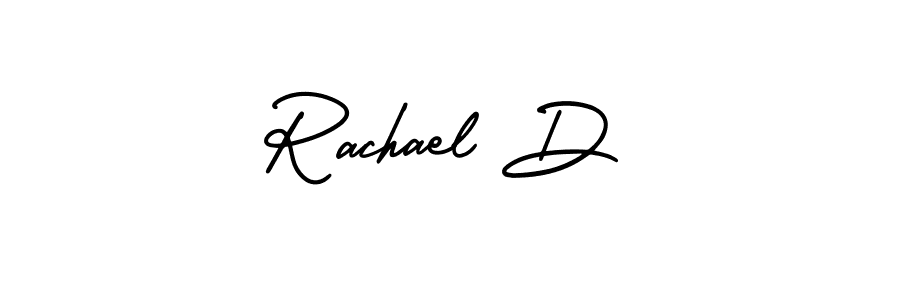 Best and Professional Signature Style for Rachael D. AmerikaSignatureDemo-Regular Best Signature Style Collection. Rachael D signature style 3 images and pictures png