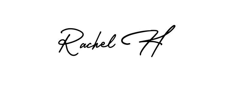 Also we have Rachel H name is the best signature style. Create professional handwritten signature collection using AmerikaSignatureDemo-Regular autograph style. Rachel H signature style 3 images and pictures png