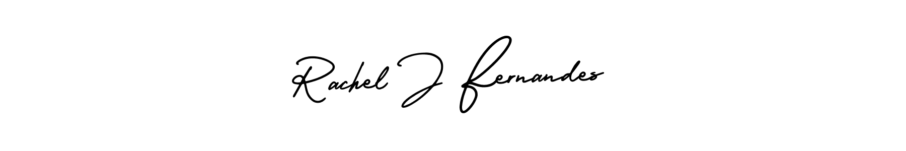 AmerikaSignatureDemo-Regular is a professional signature style that is perfect for those who want to add a touch of class to their signature. It is also a great choice for those who want to make their signature more unique. Get Rachel J Fernandes name to fancy signature for free. Rachel J Fernandes signature style 3 images and pictures png