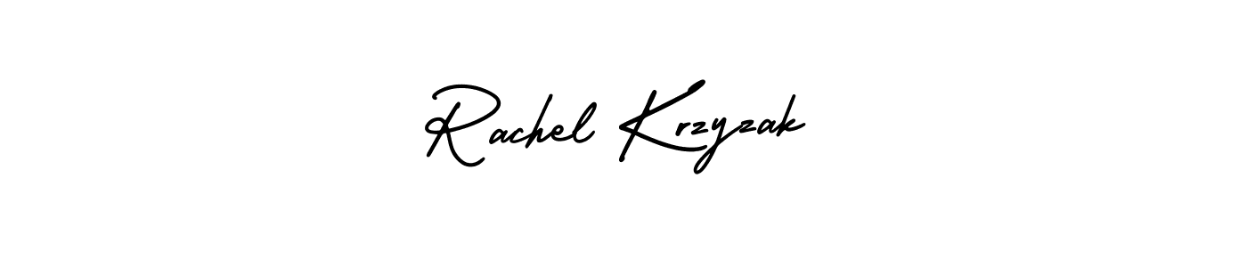 Make a short Rachel Krzyzak signature style. Manage your documents anywhere anytime using AmerikaSignatureDemo-Regular. Create and add eSignatures, submit forms, share and send files easily. Rachel Krzyzak signature style 3 images and pictures png