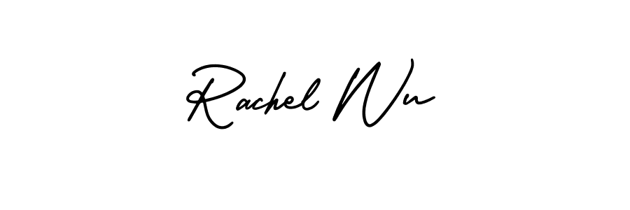 Make a beautiful signature design for name Rachel Wu. Use this online signature maker to create a handwritten signature for free. Rachel Wu signature style 3 images and pictures png