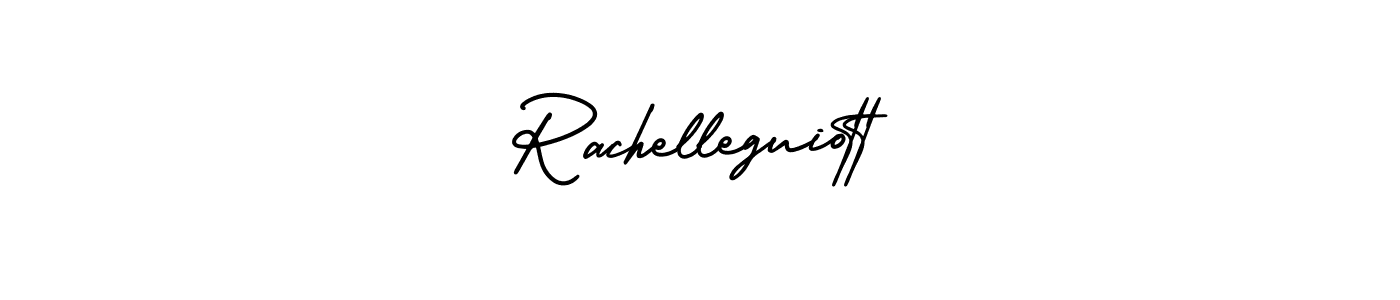 Use a signature maker to create a handwritten signature online. With this signature software, you can design (AmerikaSignatureDemo-Regular) your own signature for name Rachelleguiott. Rachelleguiott signature style 3 images and pictures png