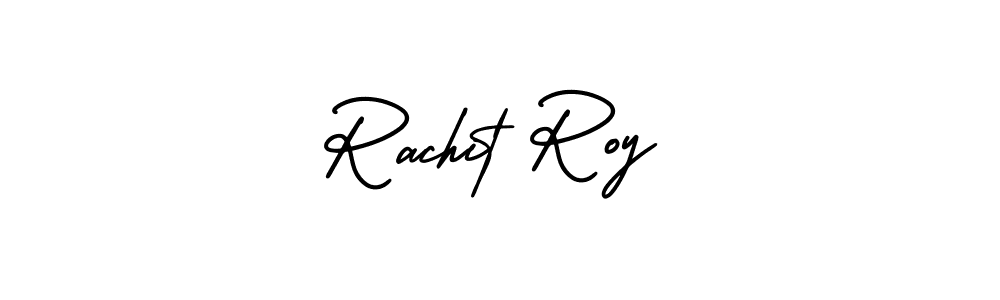 Best and Professional Signature Style for Rachit Roy. AmerikaSignatureDemo-Regular Best Signature Style Collection. Rachit Roy signature style 3 images and pictures png