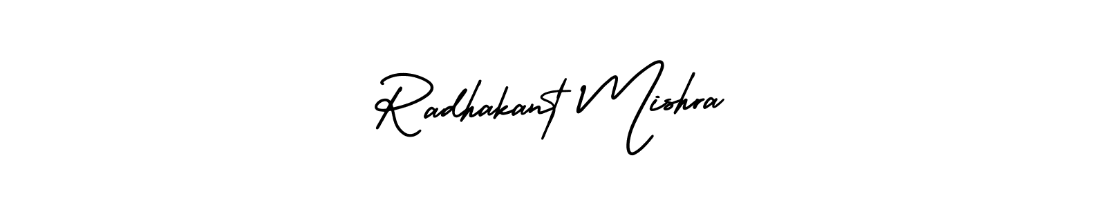 How to make Radhakant Mishra signature? AmerikaSignatureDemo-Regular is a professional autograph style. Create handwritten signature for Radhakant Mishra name. Radhakant Mishra signature style 3 images and pictures png