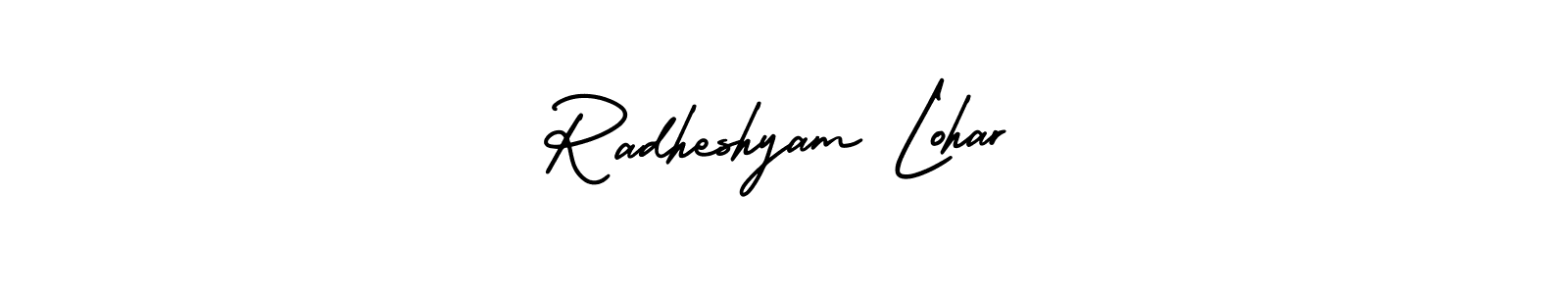 Use a signature maker to create a handwritten signature online. With this signature software, you can design (AmerikaSignatureDemo-Regular) your own signature for name Radheshyam Lohar. Radheshyam Lohar signature style 3 images and pictures png