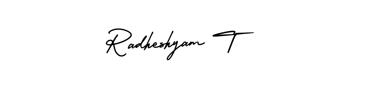 Here are the top 10 professional signature styles for the name Radheshyam T. These are the best autograph styles you can use for your name. Radheshyam T signature style 3 images and pictures png