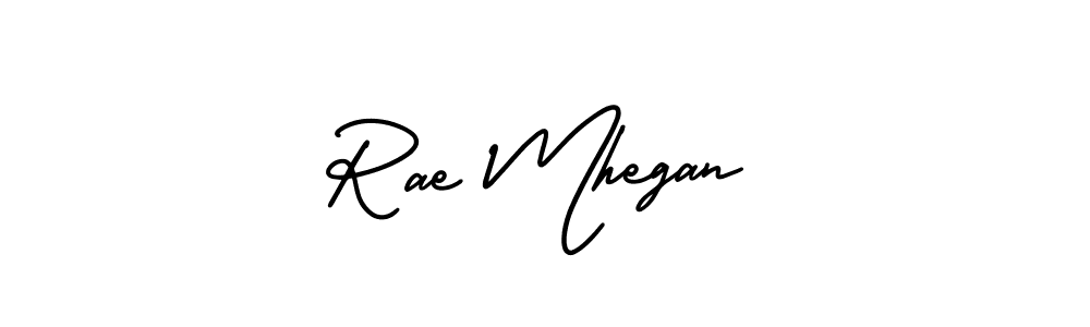 Make a beautiful signature design for name Rae Mhegan. Use this online signature maker to create a handwritten signature for free. Rae Mhegan signature style 3 images and pictures png