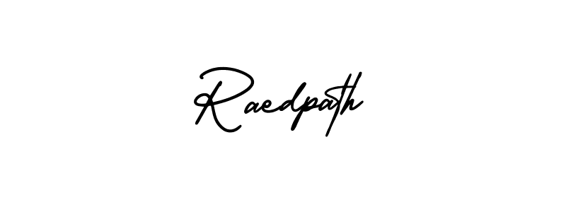 Similarly AmerikaSignatureDemo-Regular is the best handwritten signature design. Signature creator online .You can use it as an online autograph creator for name Raedpath. Raedpath signature style 3 images and pictures png