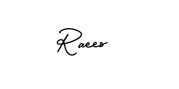 How to Draw Raees  signature style? AmerikaSignatureDemo-Regular is a latest design signature styles for name Raees . Raees  signature style 3 images and pictures png