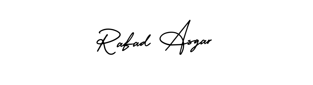 How to make Rafad Asgar signature? AmerikaSignatureDemo-Regular is a professional autograph style. Create handwritten signature for Rafad Asgar name. Rafad Asgar signature style 3 images and pictures png