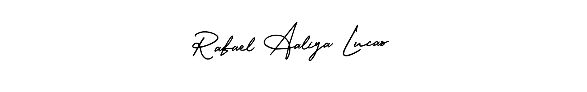 How to Draw Rafael Aaliya Lucas signature style? AmerikaSignatureDemo-Regular is a latest design signature styles for name Rafael Aaliya Lucas. Rafael Aaliya Lucas signature style 3 images and pictures png