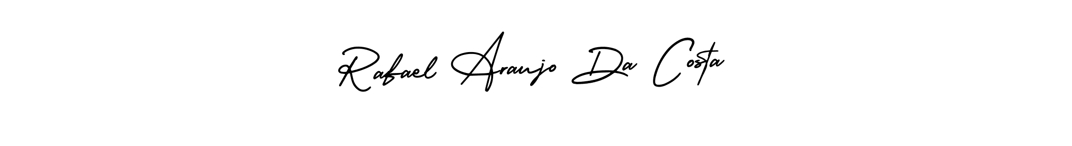 Make a beautiful signature design for name Rafael Araujo Da Costa. With this signature (AmerikaSignatureDemo-Regular) style, you can create a handwritten signature for free. Rafael Araujo Da Costa signature style 3 images and pictures png