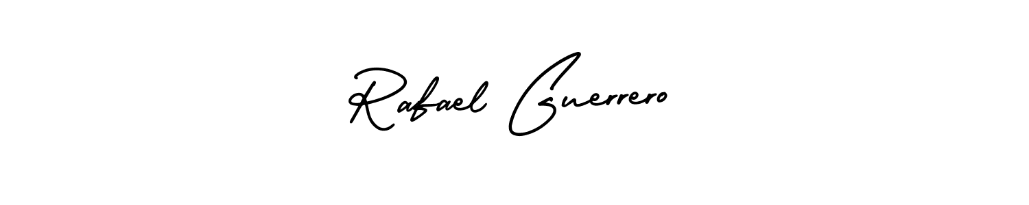 Use a signature maker to create a handwritten signature online. With this signature software, you can design (AmerikaSignatureDemo-Regular) your own signature for name Rafael Guerrero. Rafael Guerrero signature style 3 images and pictures png