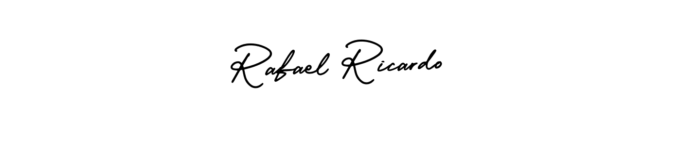 Similarly AmerikaSignatureDemo-Regular is the best handwritten signature design. Signature creator online .You can use it as an online autograph creator for name Rafael Ricardo. Rafael Ricardo signature style 3 images and pictures png