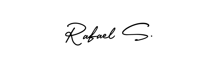 Make a short Rafael S. signature style. Manage your documents anywhere anytime using AmerikaSignatureDemo-Regular. Create and add eSignatures, submit forms, share and send files easily. Rafael S. signature style 3 images and pictures png
