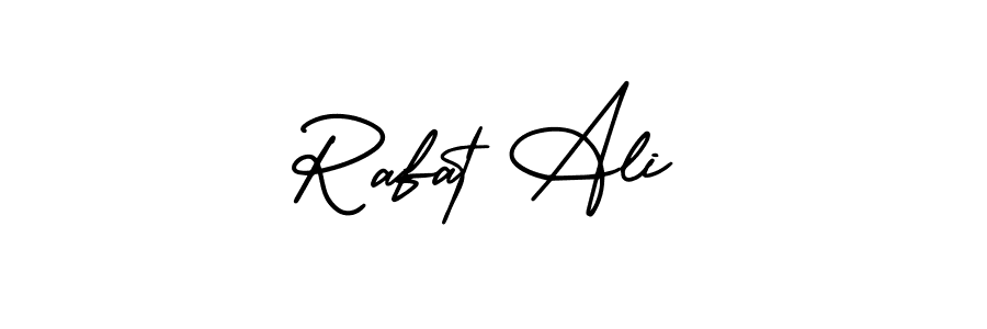 Create a beautiful signature design for name Rafat Ali. With this signature (AmerikaSignatureDemo-Regular) fonts, you can make a handwritten signature for free. Rafat Ali signature style 3 images and pictures png