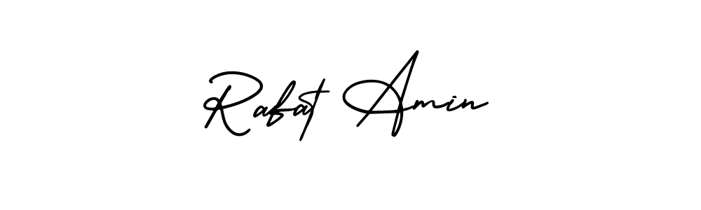 Create a beautiful signature design for name Rafat Amin. With this signature (AmerikaSignatureDemo-Regular) fonts, you can make a handwritten signature for free. Rafat Amin signature style 3 images and pictures png