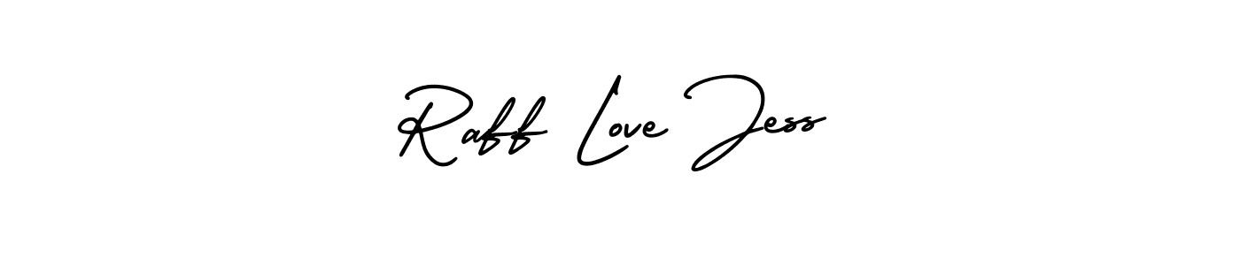 Check out images of Autograph of Raff Love Jess name. Actor Raff Love Jess Signature Style. AmerikaSignatureDemo-Regular is a professional sign style online. Raff Love Jess signature style 3 images and pictures png