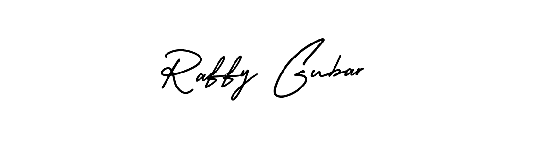 Make a short Raffy Gubar signature style. Manage your documents anywhere anytime using AmerikaSignatureDemo-Regular. Create and add eSignatures, submit forms, share and send files easily. Raffy Gubar signature style 3 images and pictures png