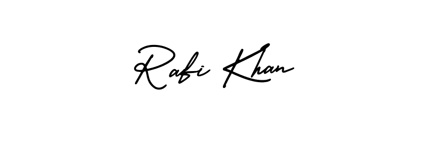 How to make Rafi Khan signature? AmerikaSignatureDemo-Regular is a professional autograph style. Create handwritten signature for Rafi Khan name. Rafi Khan signature style 3 images and pictures png