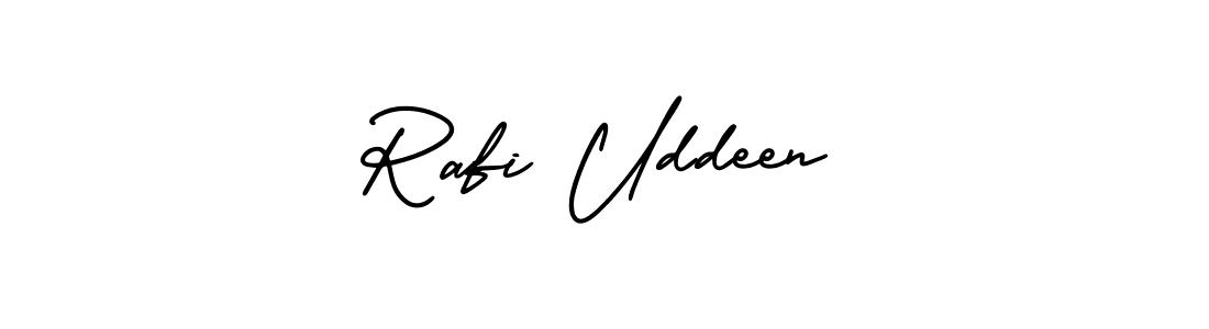 How to Draw Rafi Uddeen signature style? AmerikaSignatureDemo-Regular is a latest design signature styles for name Rafi Uddeen. Rafi Uddeen signature style 3 images and pictures png