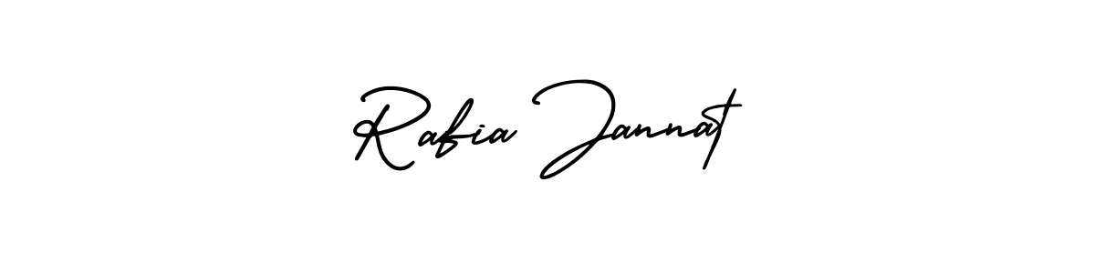 Check out images of Autograph of Rafia Jannat name. Actor Rafia Jannat Signature Style. AmerikaSignatureDemo-Regular is a professional sign style online. Rafia Jannat signature style 3 images and pictures png