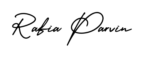 Give your name Rafia Parvin an exquisite flair with the AmerikaSignatureDemo-Regular script font. Ideal for contracts, resumes, and formal letterheads. Rafia Parvin signature style 3 images and pictures png