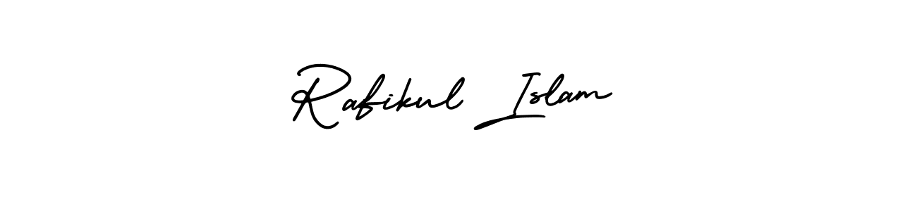 Best and Professional Signature Style for Rafikul Islam. AmerikaSignatureDemo-Regular Best Signature Style Collection. Rafikul Islam signature style 3 images and pictures png