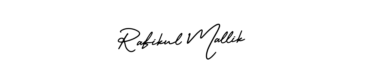 How to Draw Rafikul Mallik signature style? AmerikaSignatureDemo-Regular is a latest design signature styles for name Rafikul Mallik. Rafikul Mallik signature style 3 images and pictures png