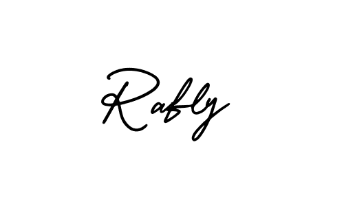 Create a beautiful signature design for name Rafly. With this signature (AmerikaSignatureDemo-Regular) fonts, you can make a handwritten signature for free. Rafly signature style 3 images and pictures png