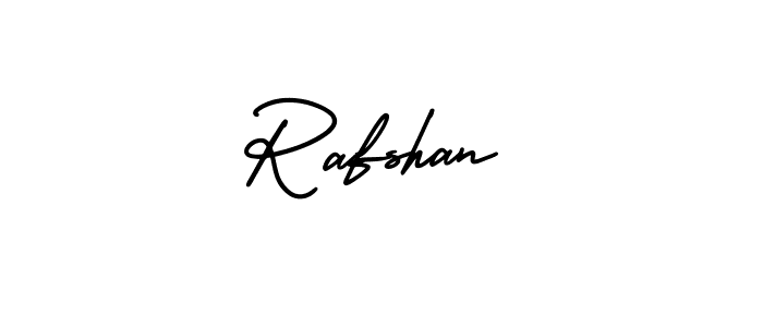 You should practise on your own different ways (AmerikaSignatureDemo-Regular) to write your name (Rafshan) in signature. don't let someone else do it for you. Rafshan signature style 3 images and pictures png