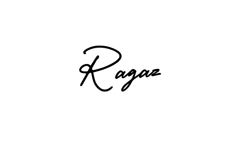 Use a signature maker to create a handwritten signature online. With this signature software, you can design (AmerikaSignatureDemo-Regular) your own signature for name Ragaz. Ragaz signature style 3 images and pictures png