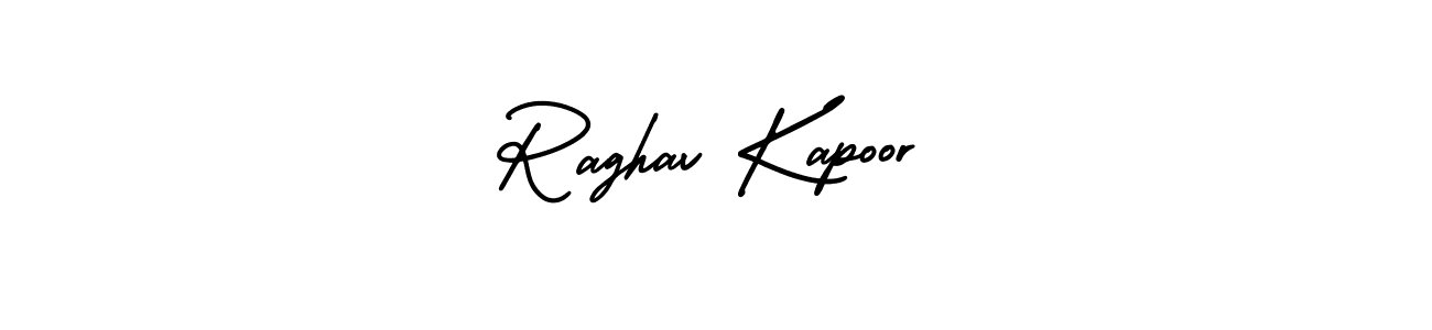 Design your own signature with our free online signature maker. With this signature software, you can create a handwritten (AmerikaSignatureDemo-Regular) signature for name Raghav Kapoor. Raghav Kapoor signature style 3 images and pictures png