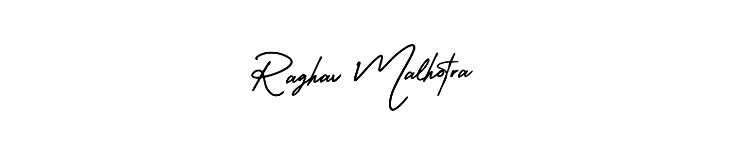 It looks lik you need a new signature style for name Raghav Malhotra. Design unique handwritten (AmerikaSignatureDemo-Regular) signature with our free signature maker in just a few clicks. Raghav Malhotra signature style 3 images and pictures png