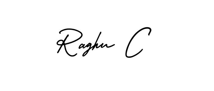 How to Draw Raghu C signature style? AmerikaSignatureDemo-Regular is a latest design signature styles for name Raghu C. Raghu C signature style 3 images and pictures png