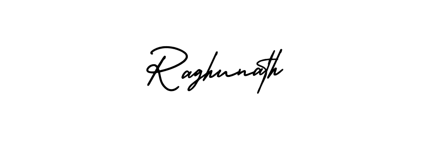 You should practise on your own different ways (AmerikaSignatureDemo-Regular) to write your name (Raghunath) in signature. don't let someone else do it for you. Raghunath signature style 3 images and pictures png