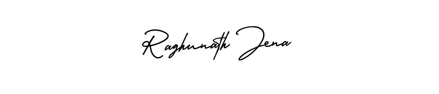 It looks lik you need a new signature style for name Raghunath Jena. Design unique handwritten (AmerikaSignatureDemo-Regular) signature with our free signature maker in just a few clicks. Raghunath Jena signature style 3 images and pictures png