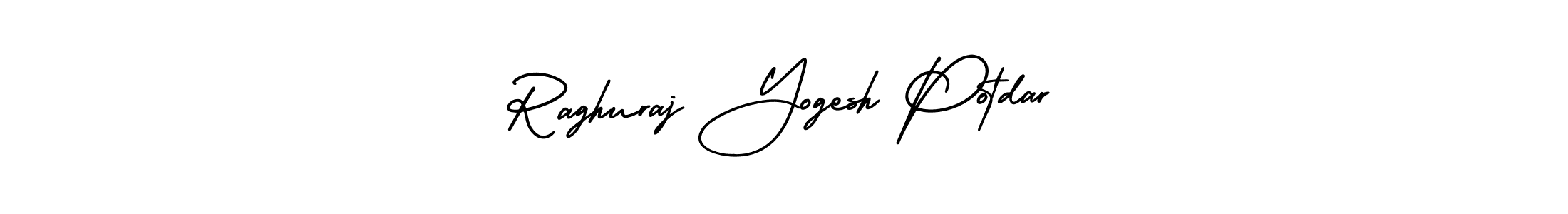 Make a beautiful signature design for name Raghuraj Yogesh Potdar. Use this online signature maker to create a handwritten signature for free. Raghuraj Yogesh Potdar signature style 3 images and pictures png