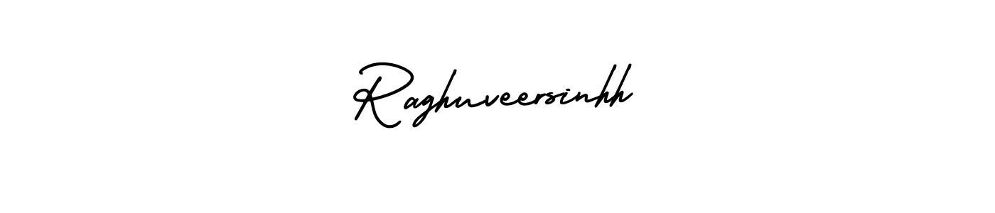 How to Draw Raghuveersinhh signature style? AmerikaSignatureDemo-Regular is a latest design signature styles for name Raghuveersinhh. Raghuveersinhh signature style 3 images and pictures png