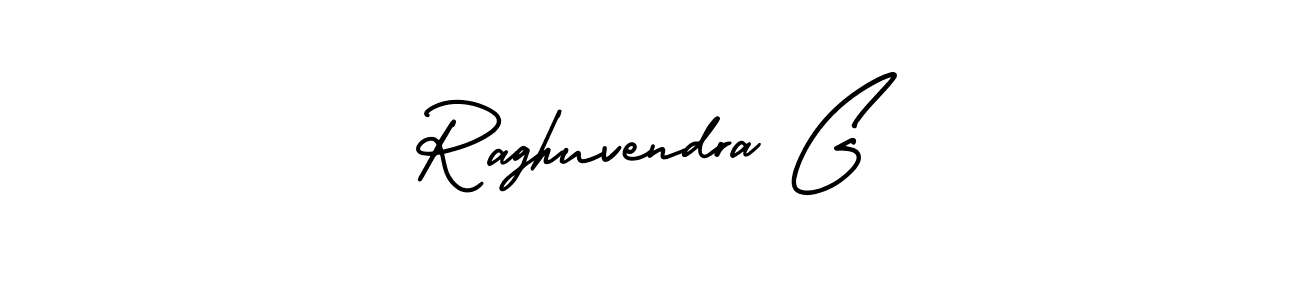 This is the best signature style for the Raghuvendra G name. Also you like these signature font (AmerikaSignatureDemo-Regular). Mix name signature. Raghuvendra G signature style 3 images and pictures png