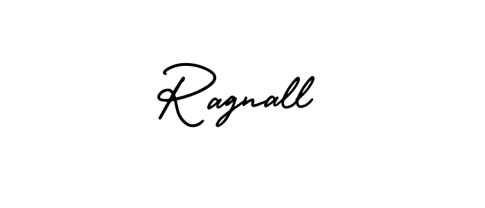 Ragnall stylish signature style. Best Handwritten Sign (AmerikaSignatureDemo-Regular) for my name. Handwritten Signature Collection Ideas for my name Ragnall. Ragnall signature style 3 images and pictures png