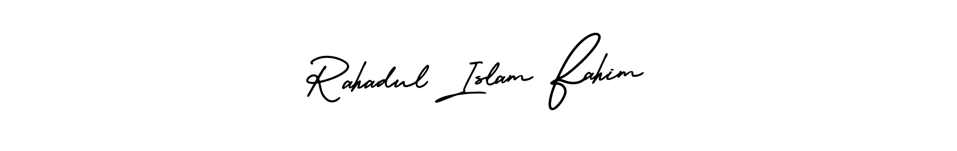 How to make Rahadul Islam Fahim signature? AmerikaSignatureDemo-Regular is a professional autograph style. Create handwritten signature for Rahadul Islam Fahim name. Rahadul Islam Fahim signature style 3 images and pictures png
